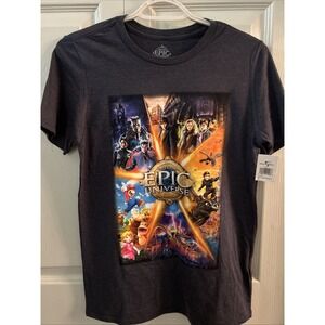 Universal Epic Universe Grand Opening Day Youth‎ T-Shirt Large May 22 2025